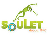 Logo soulet maisonnette cabane dans les bois
