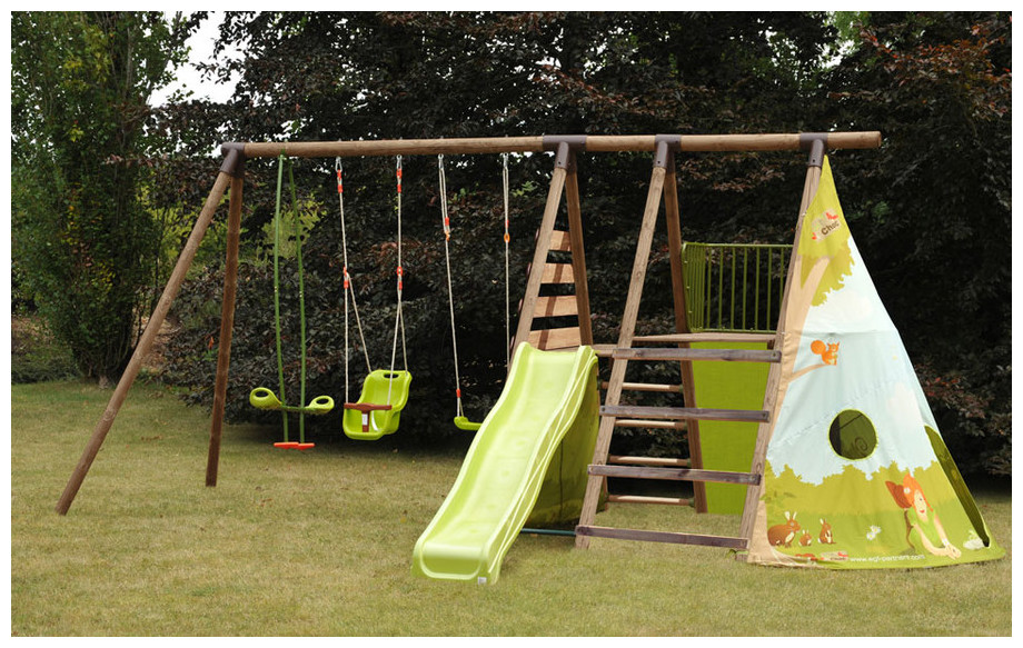 Aire de jeux enfantFort Jungle