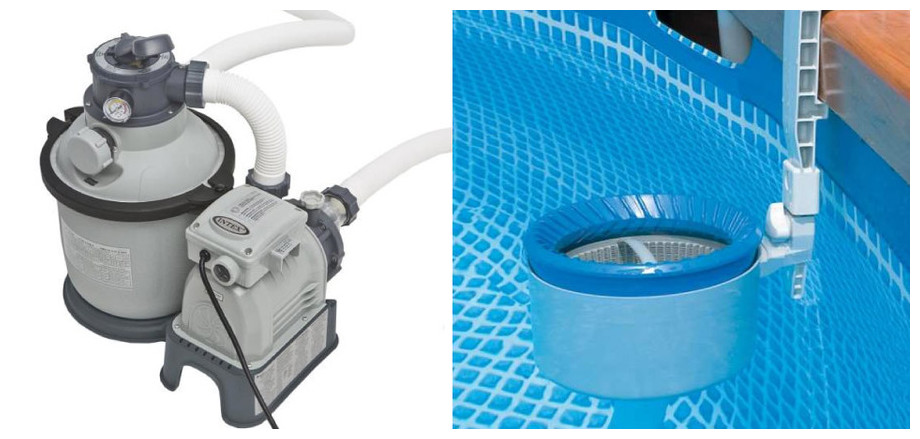 équipement de la piscine intex ultrasilver