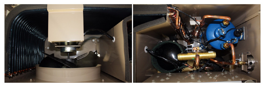 pacfirst steel pompe a chaleur - vue intérieure
