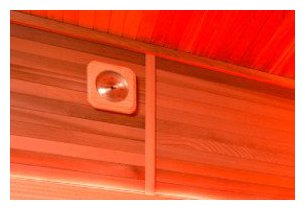 eccolo - cabine sauna vapeur - zoom detail