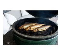 détail de la cuisine du Big Green Egg