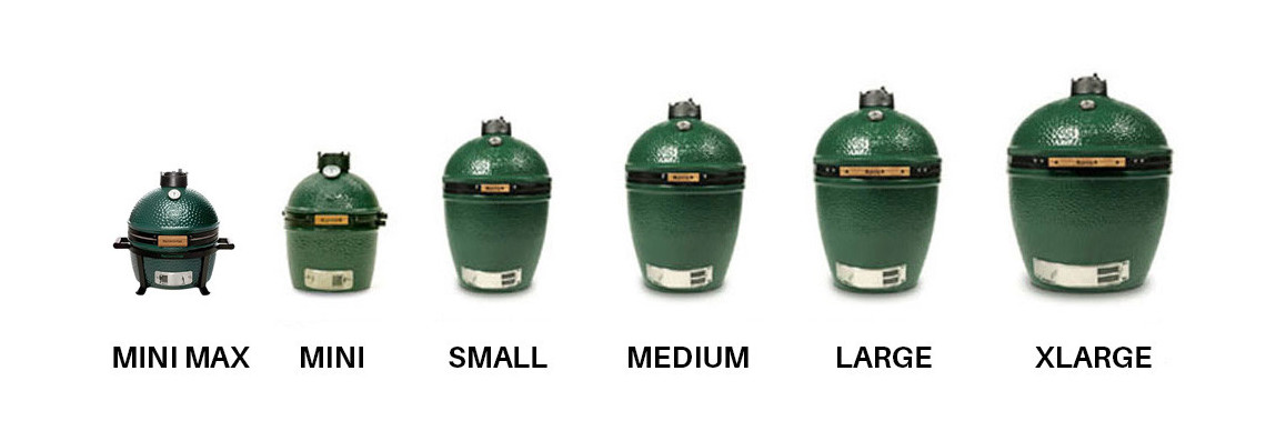 modèle de barbecue big green egg en situation