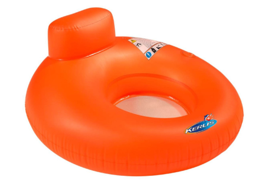 Siège Hamac Gonflable Kerlis pour piscines - Coloris Orange