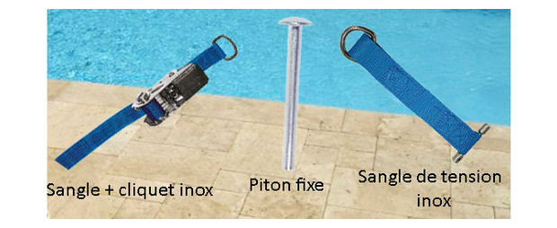 securit pool excel bache a barre - fixations