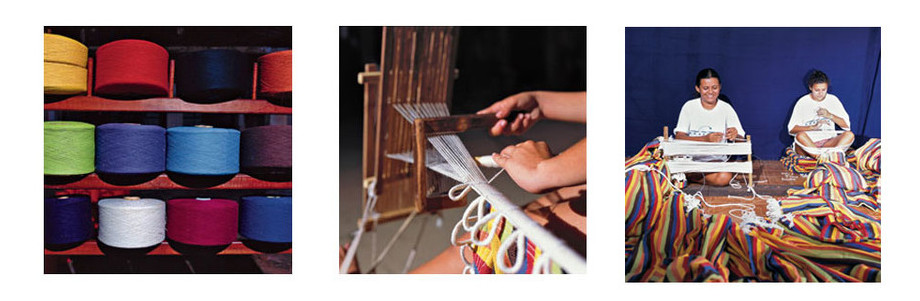 fabrication artisanale du hamac Rio