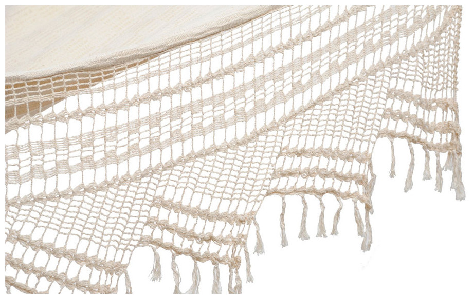 Bordure en macramé du hamac Palacio