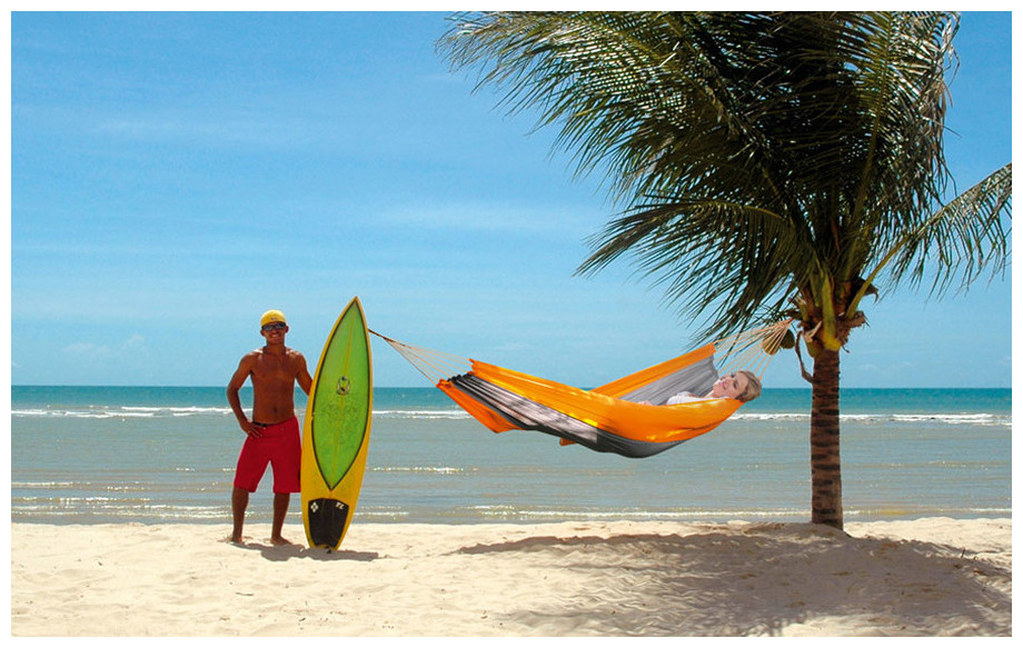 hamac Silk Traveller en situation