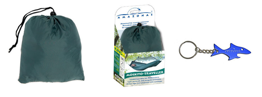 sac de rangement du hamac Moskito traveller en situation