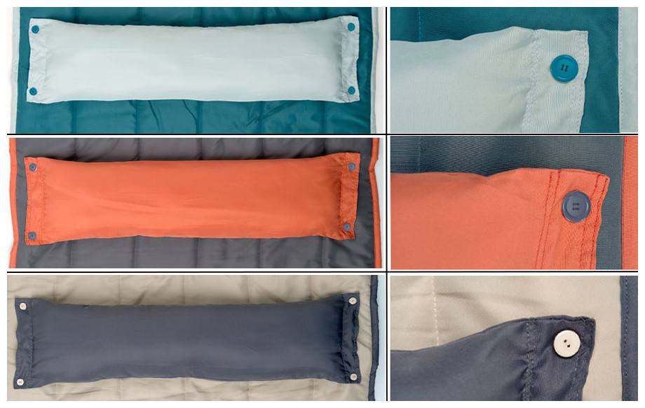 détail du coussin amovible du hamac American Dream