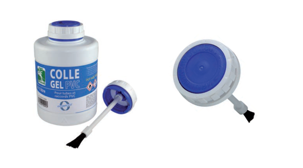 Colle raccords PVC interfix - pinceau intégré