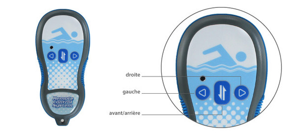 robot piscine ultramax - telecommande