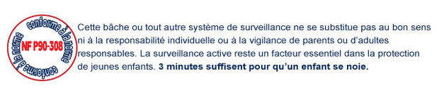 norme de sécurité bache hiver