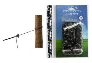 corde de voyage pour hamac Microrope en situation