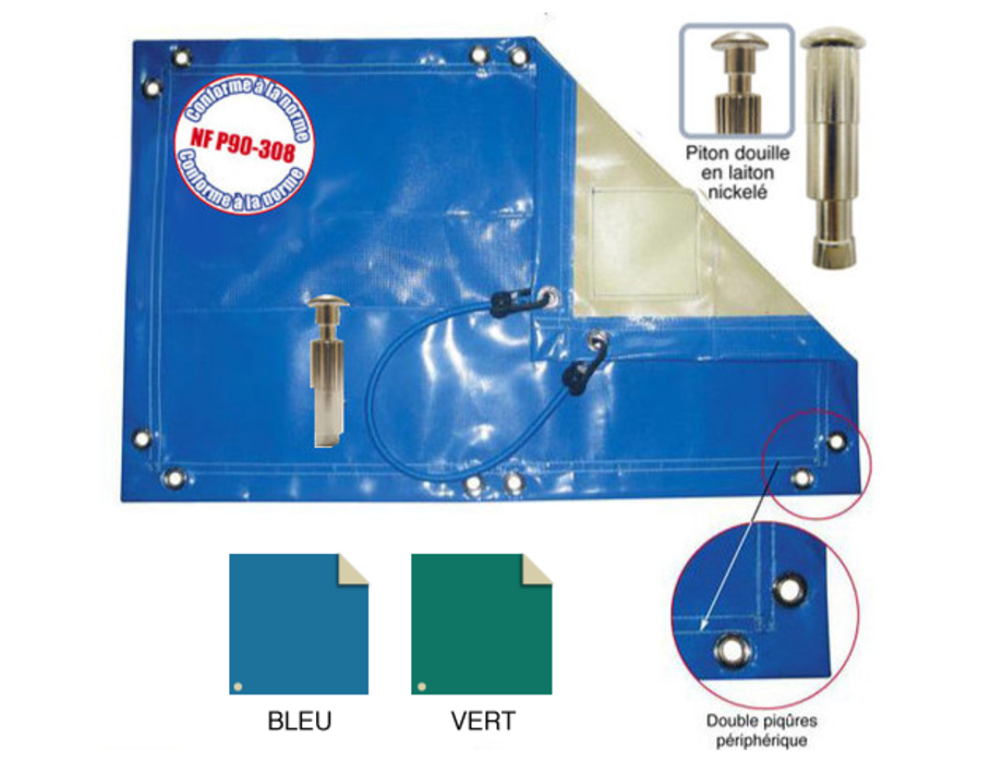 BACHE HIVER ARTIC SECURITE PITON DOUILLE
