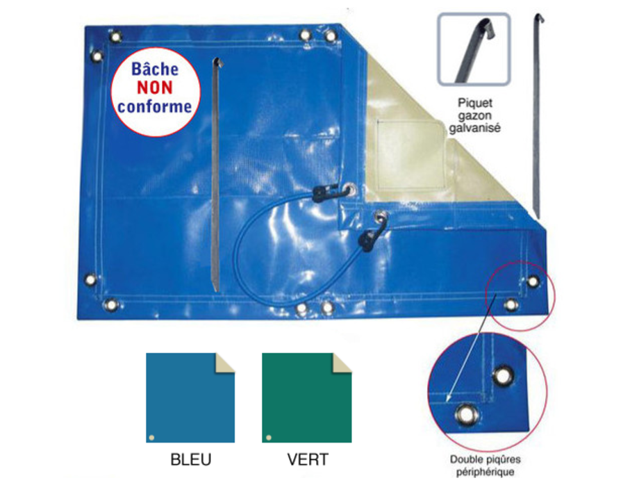 BACHE HIVER ARTIC PITON GAZON