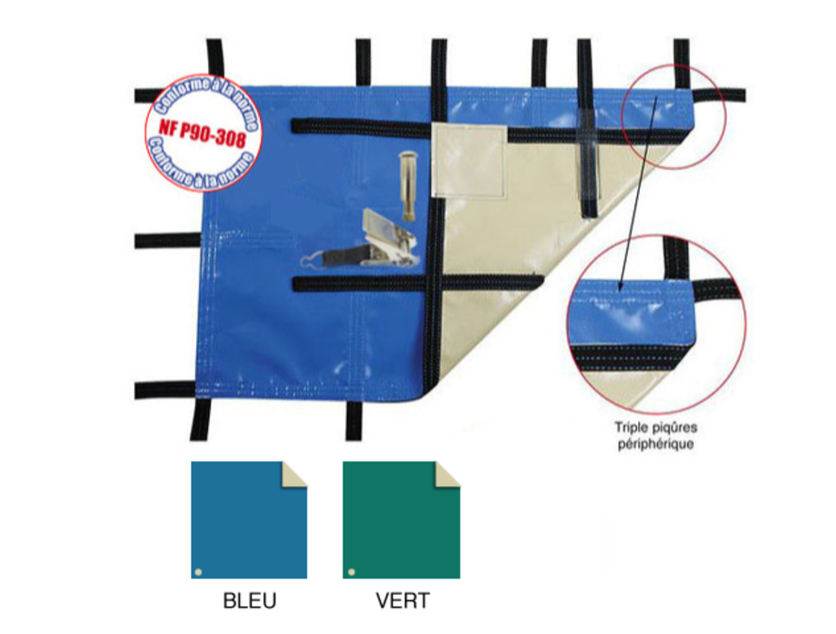 BACHE OPAQUE FRIMAS SECURITE - Piton douille