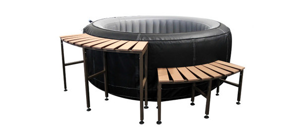 spa gonflable pour piscine - meubles complémentaires