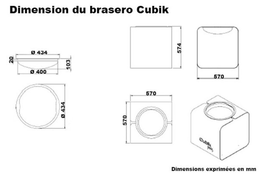 Brasero Cubik dimension