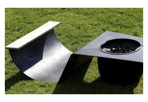 détail banc du brasero méridien