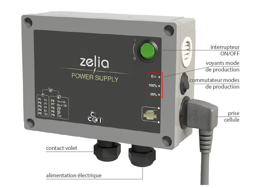 Electrolyseur piscine Zelia ZLT - jusqu'à 75 m³