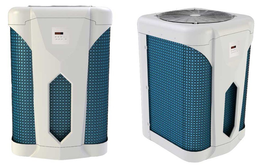 pompe à chaleur de piscine Pacfirst Top Nova Inverter en situation