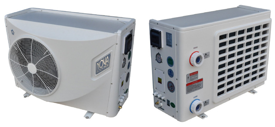 PAC piscine Nova Inverter - vues de biais