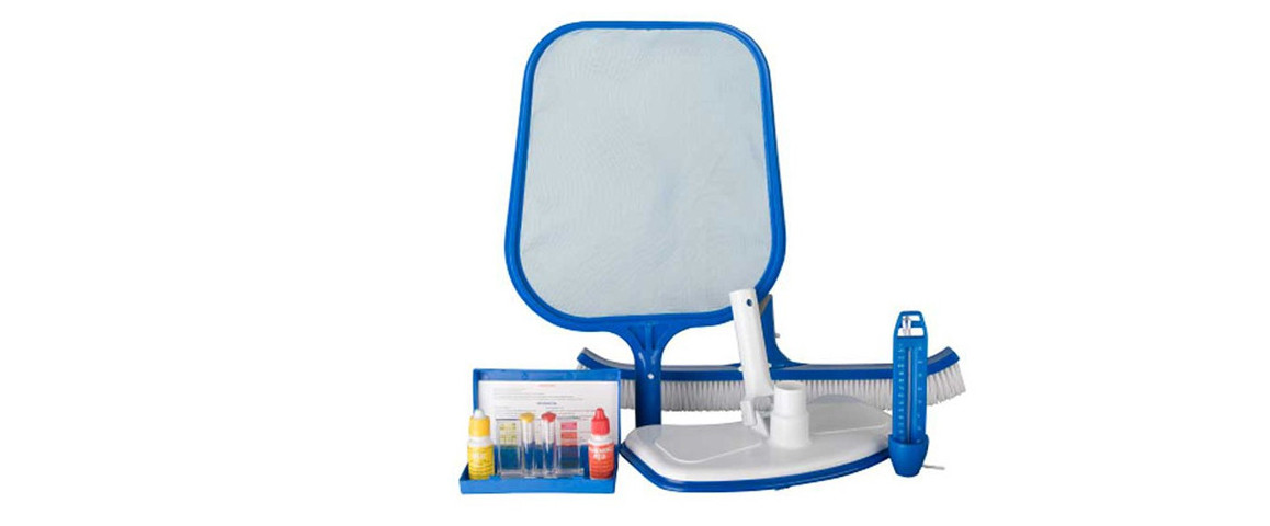 kit de nettoyage de piscine 5 pièces gré