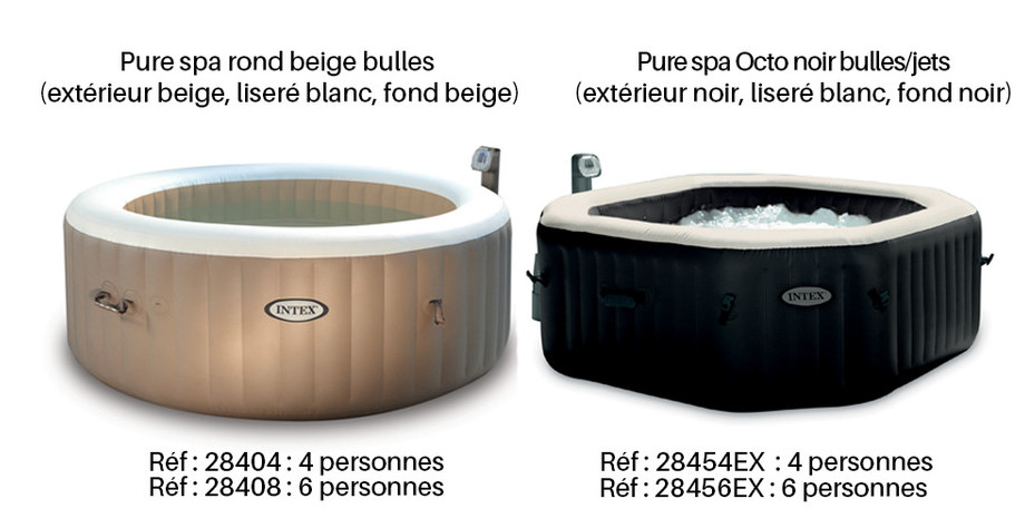 pure spa intex