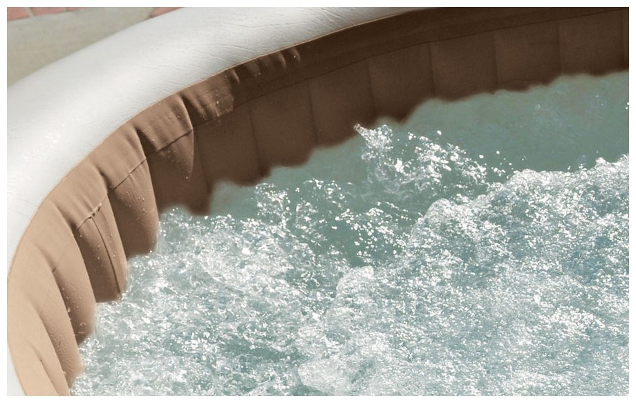 bulles du spa intex