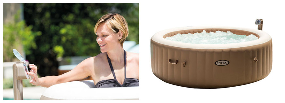 panneau de contrôle du pure spa intex