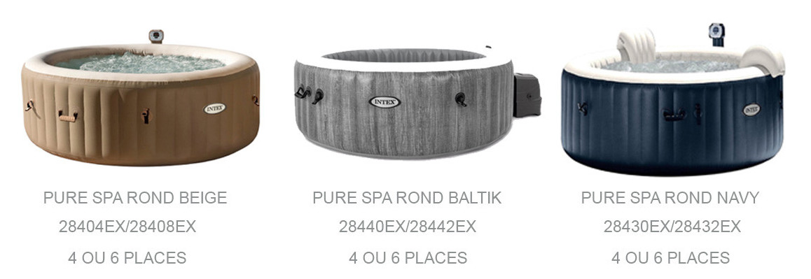 pure spa rond intex