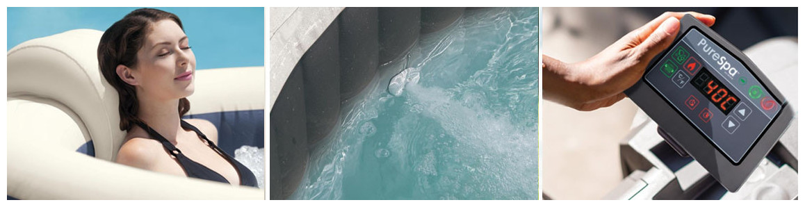 pure spa intex carbone accessoires
