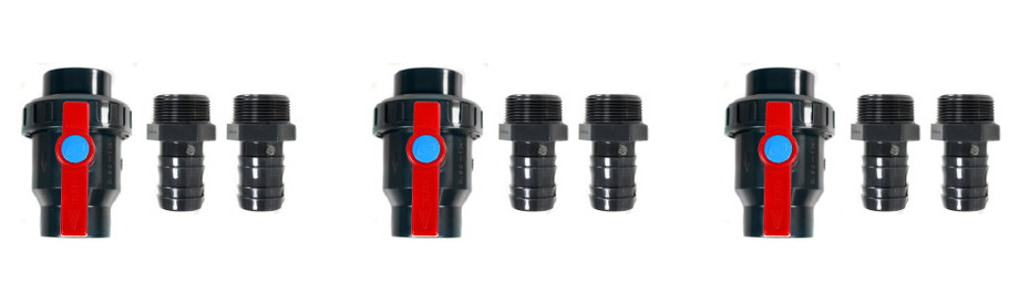 piscine bois woodfirst original - vannes d'isolation