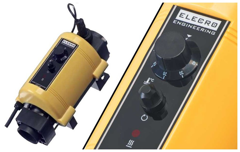 détails sur le réchauffeur de piscine Vulcan Nano by Elecro