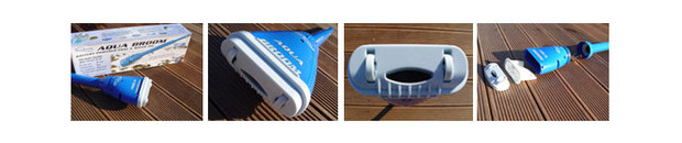 aqua broom aspirateur nettoyeur spa et piscines