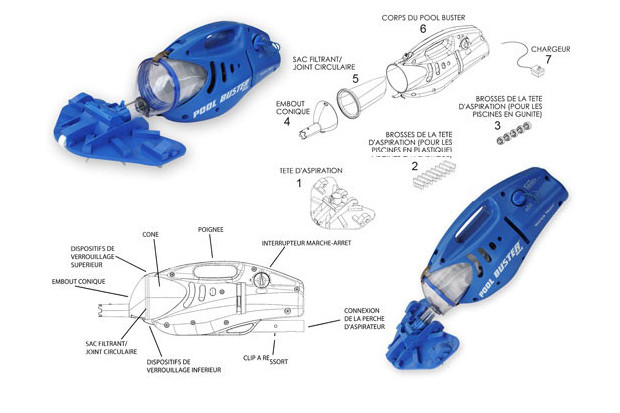 pool blaster max elements vue eclatee