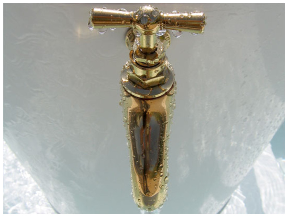 robinet en laiton de la fontaine d extérieur Léopold