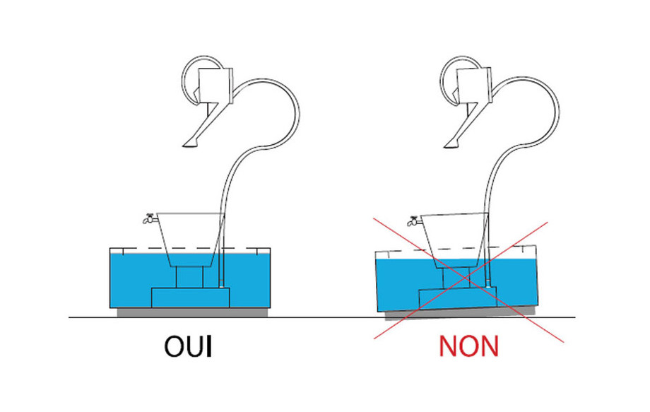 MONTAGE DE LA FONTAINE DE JARDIN LEOPOLD