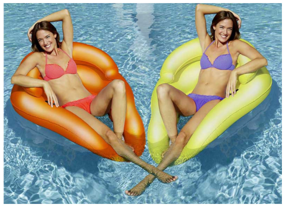 Lounger Hamac couleur Kerlis pour piscine
