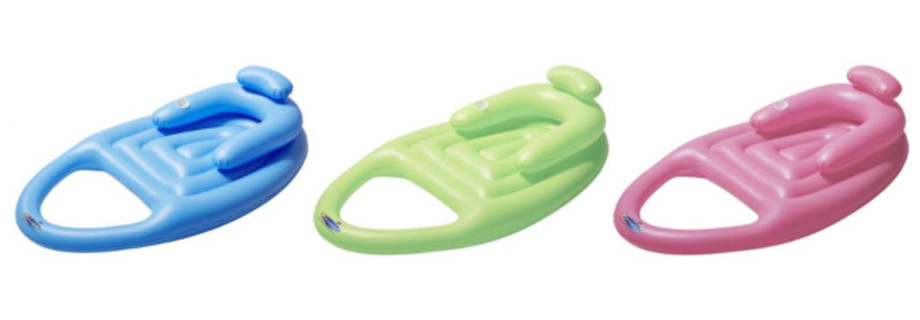 Lounger Surf multi couleur Kerlis pour piscine