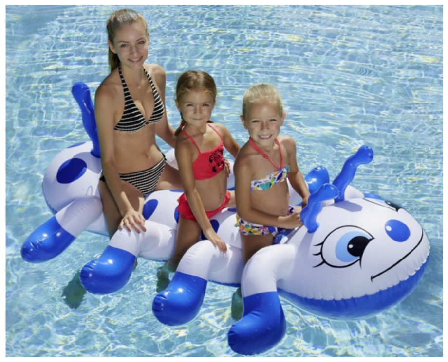 Chenille gonflable Kerlis pour piscine