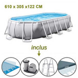 piscine prism frame caractéristiques