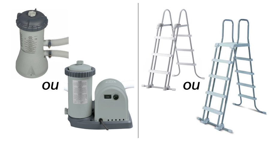 Prism Frame par Intex - Piscine tubulaire hors-sol en kit