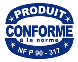 Echelle sécurité pour piscine hors-sol Gré hauteur 122 cm - norme sécurité