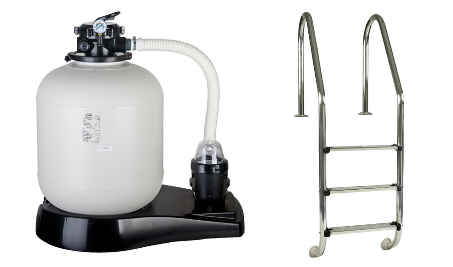 Kit piscine acier enterrée Star Pool Sumatra - accessoires