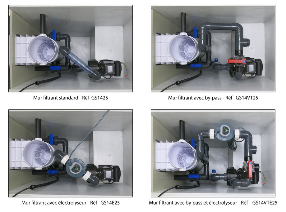 Mur filtrant tout-en-un Filtrinov GS14