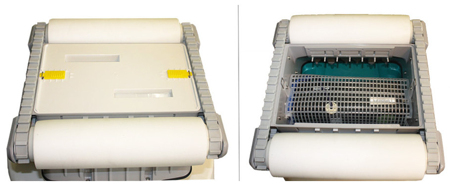 détail du filtre du robot Dolphin D210