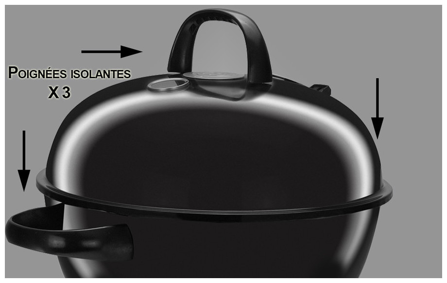 Poignée du barbecue Premium 46
