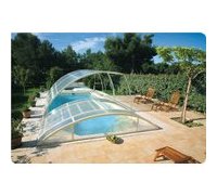 abrideal - abris piscine amovible - vue 2